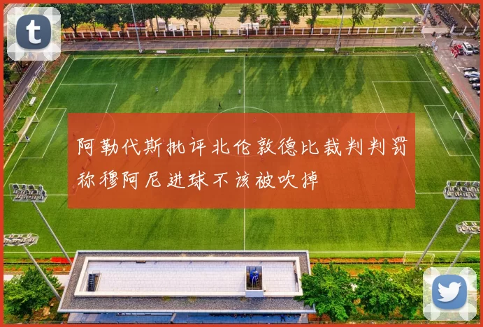 阿勒代斯批评北伦敦德比裁判判罚称穆阿尼进球不该被吹掉